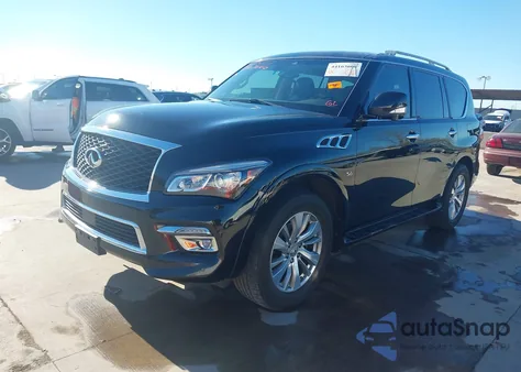 2017 Infiniti Qx80 из США, поврежденный, VIN JN8AZ2NF7H9646456